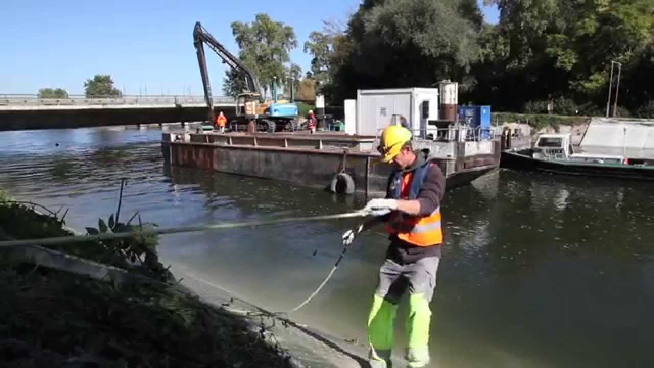 Isarkanal - revolutionäre Gewässerabdichtung Slide