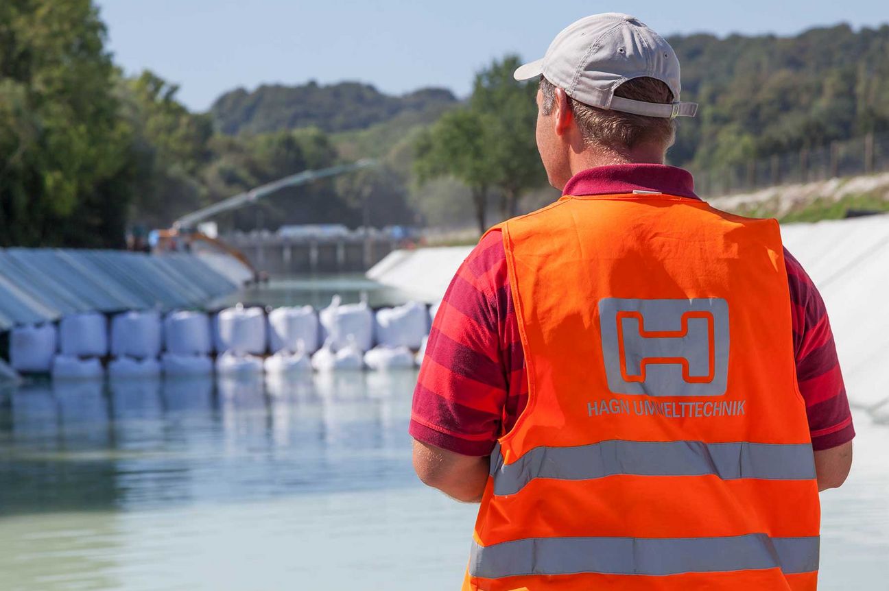 Mitarbeiter der Hagn Umwelttechnik