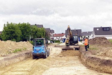 Straßenbau durch das Team von Hagn Umwelttechnik